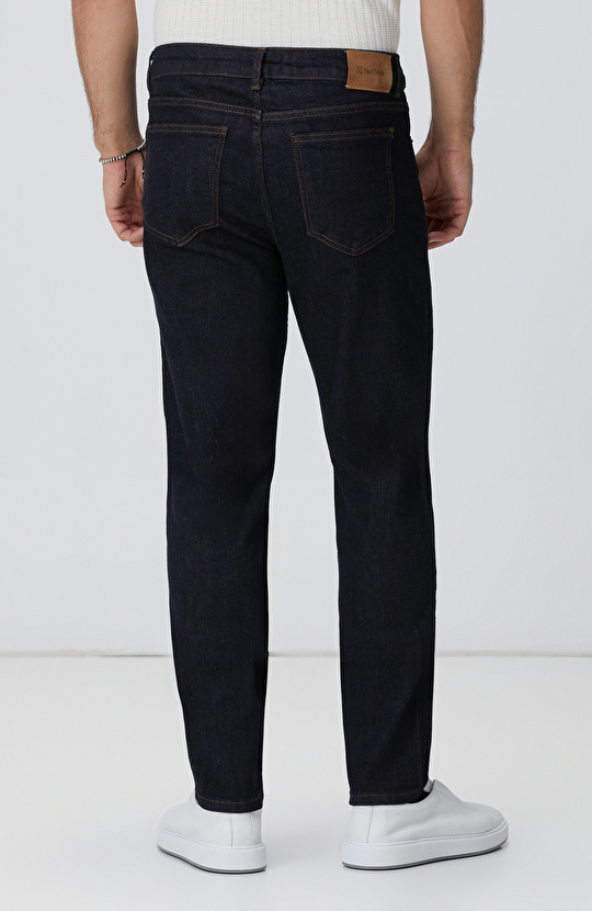 Lacivert Denim Pantolon