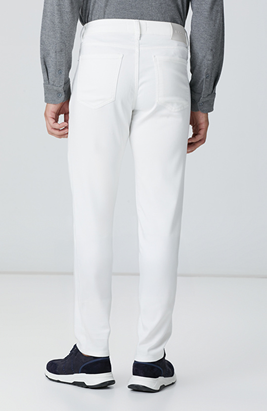 Kırık Beyaz Casual Pantolon