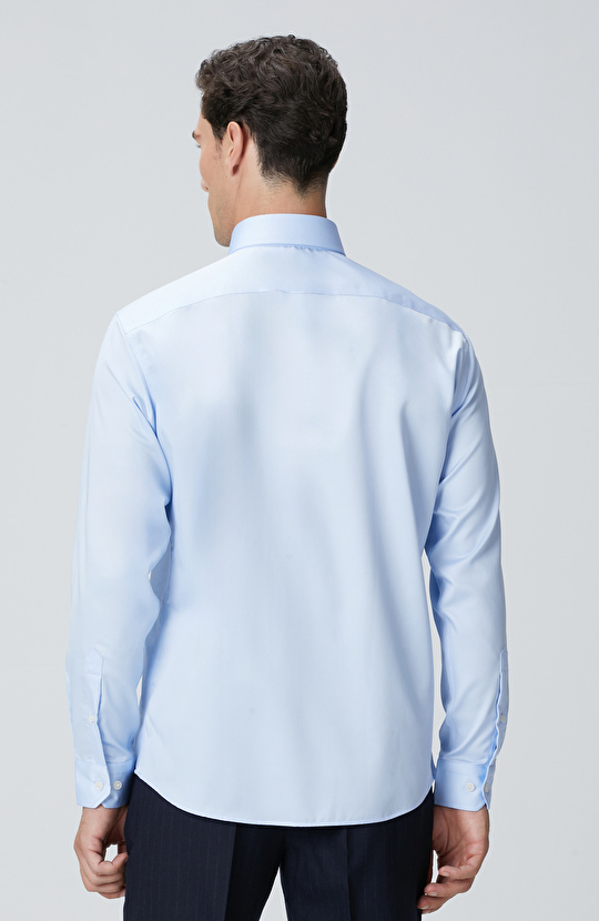 Non-Iron Açık Mavi Gömlek