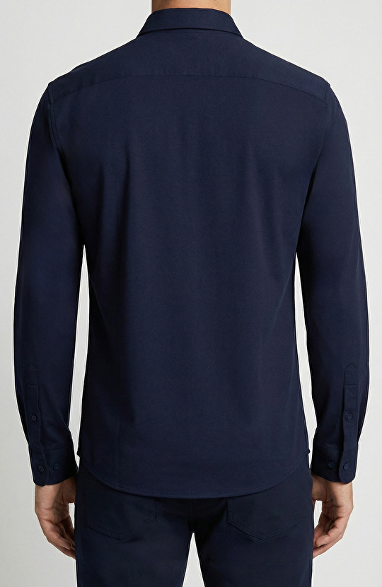 N-Tech Lacivert Gömlek