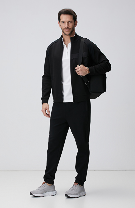 N-Tech Beyaz Polo Yaka Merserize T-shirt