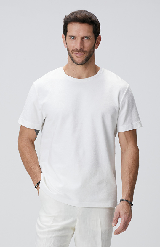 Kırık Beyaz T-shirt