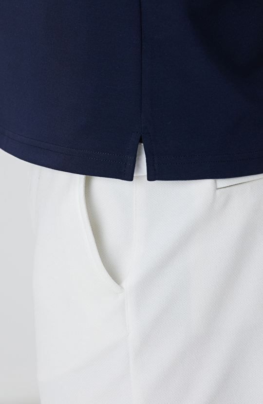 Lacivert Kısa Kollu Sweatshirt