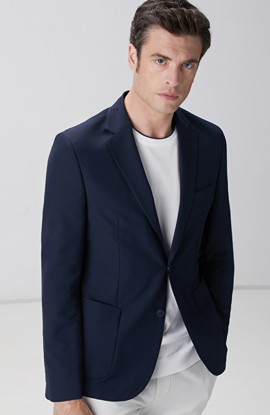 N-Tech Lacivert Ceket