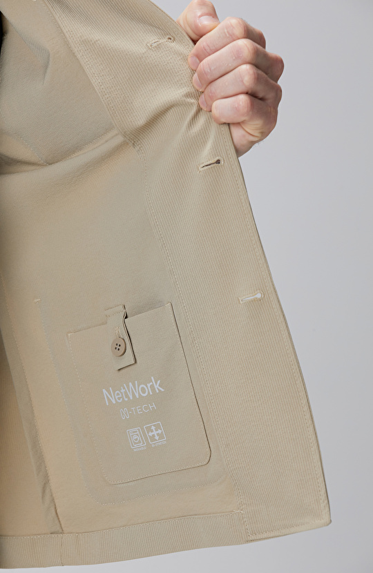 N-Tech Bej Ceket