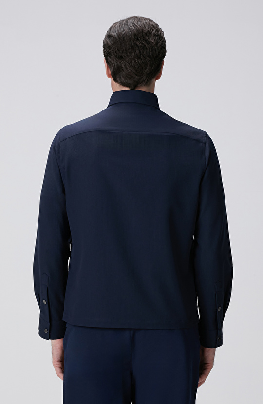 Lacivert Dış Gömlek