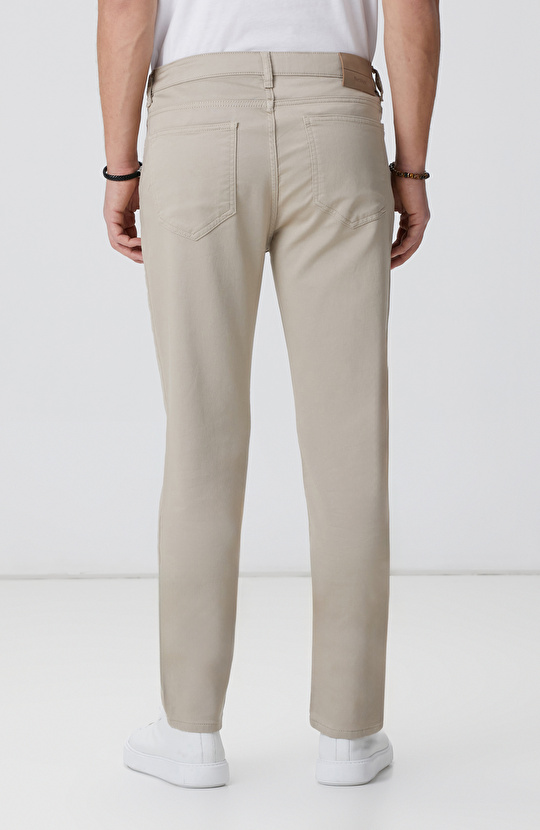 Bej Casual Pantolon