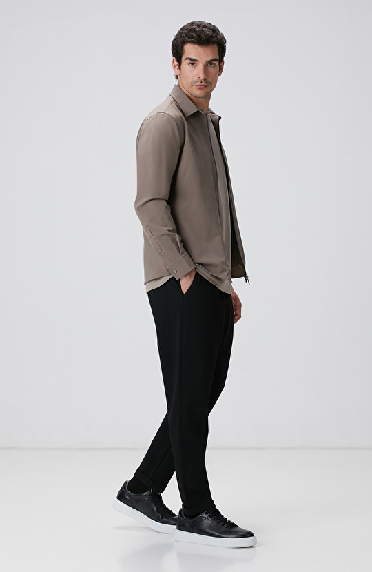 Açık Haki Dış Gömlek