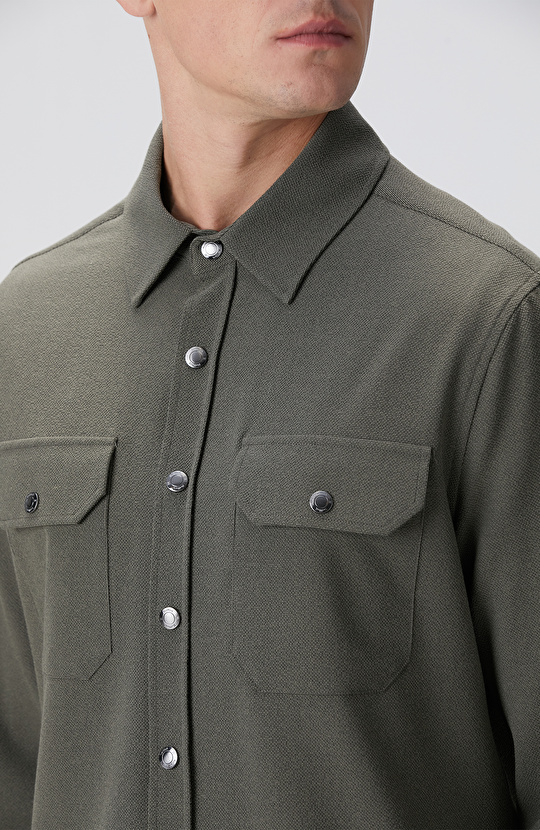 Haki Dış Gömlek