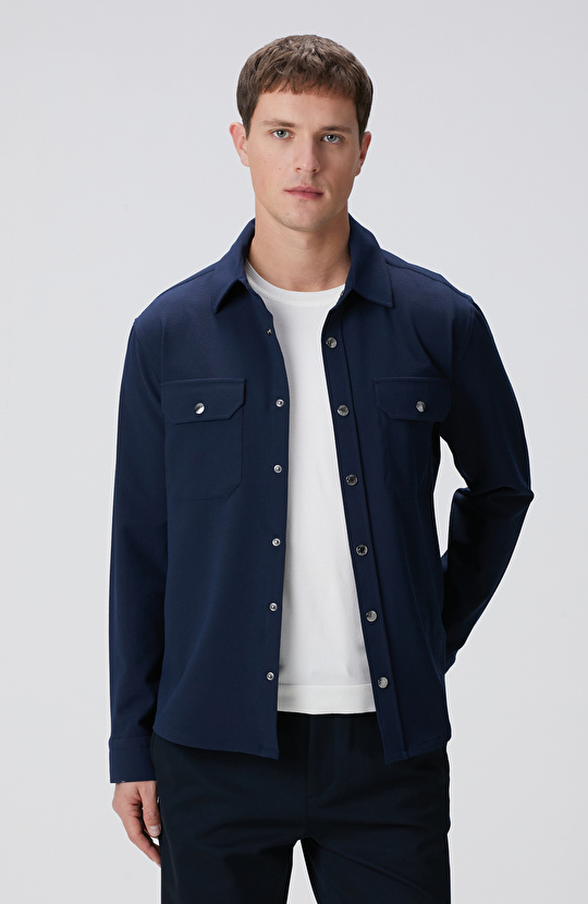 Lacivert Dış Gömlek Lacivert Dış Gömlek