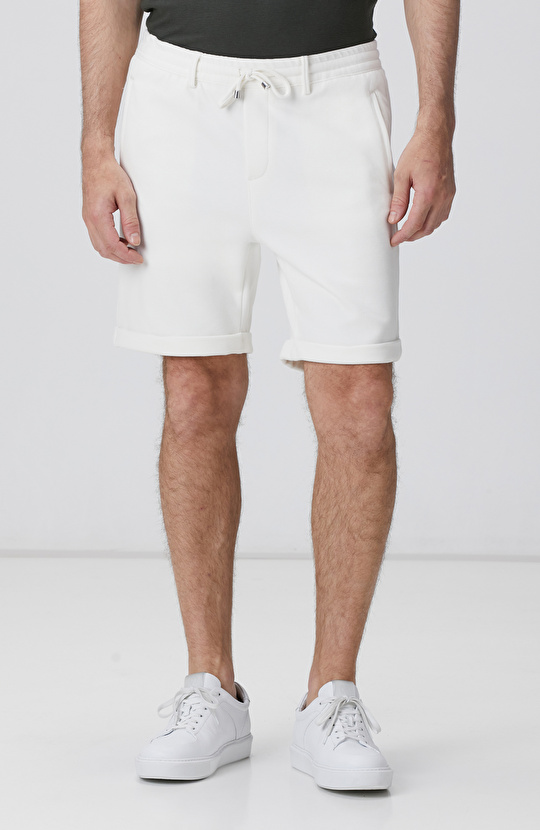 Kırık Beyaz Şort