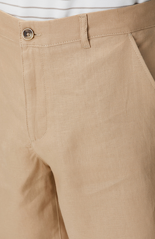 Vizon Keten Chino Şort