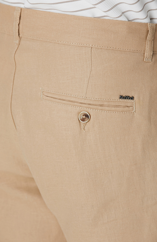 Vizon Keten Chino Şort