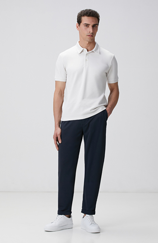 Lacivert Örme Pantolon