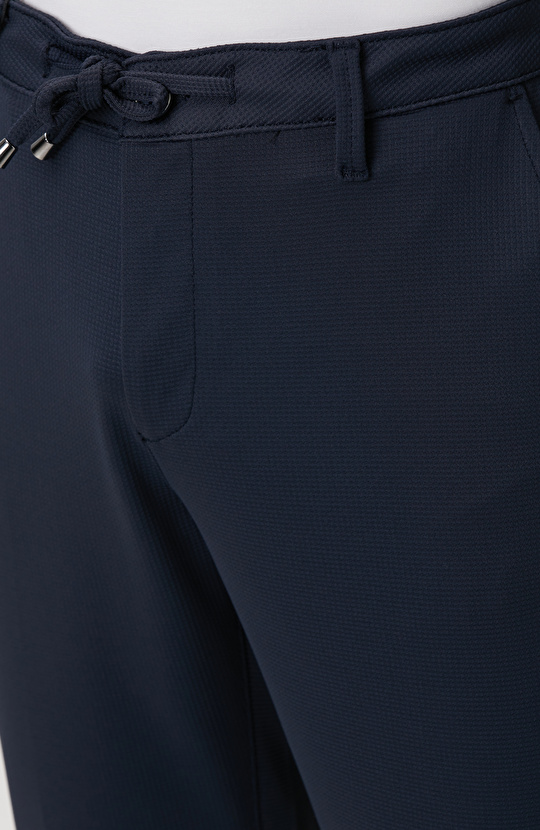 Lacivert Örme Pantolon