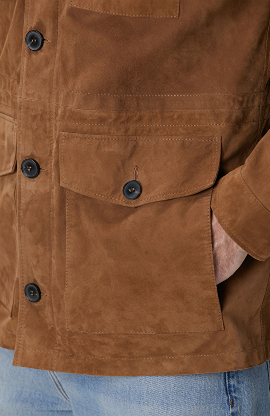 Camel Süet Ceket