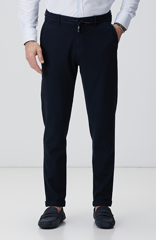 Lacivert Jogger Pantolon