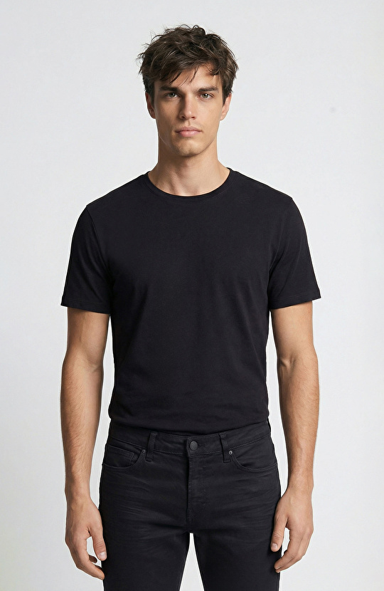 Siyah Basic T-shirt