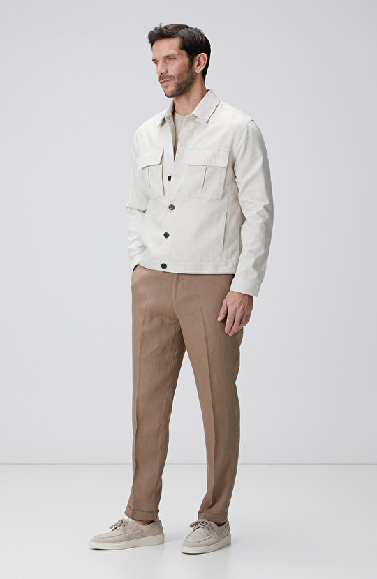 Bej Basic T-shirt