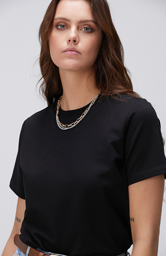 Siyah Basic T-shirt