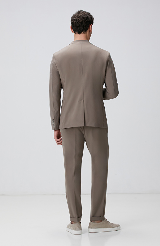 Açık Haki Takım Elbise