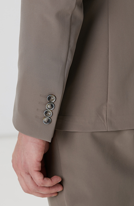 Açık Haki Takım Elbise