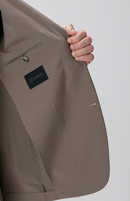 Açık Haki Takım Elbise