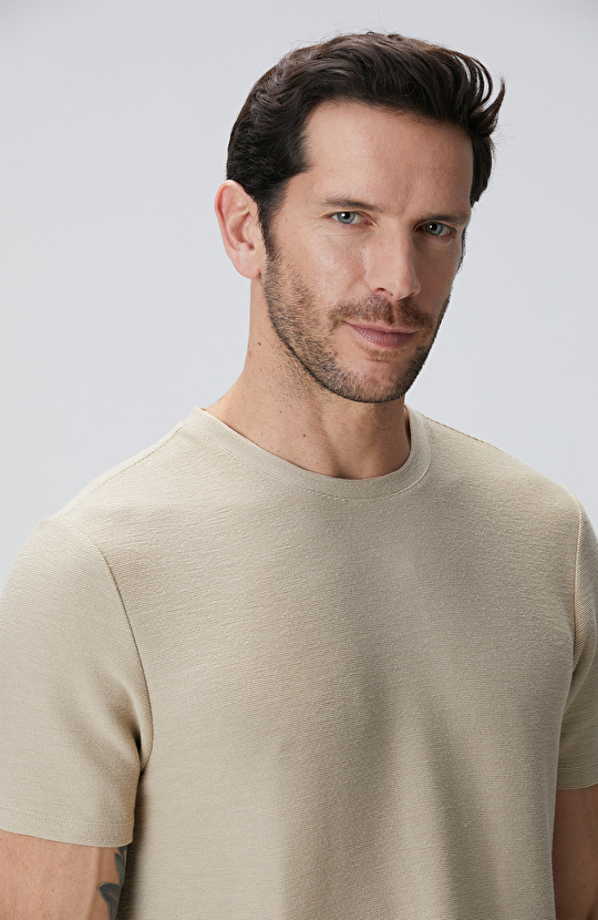 Bej T-shirt