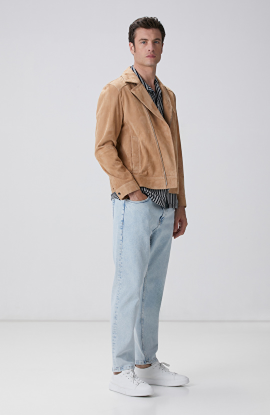 Lacivert Beyaz Gömlek