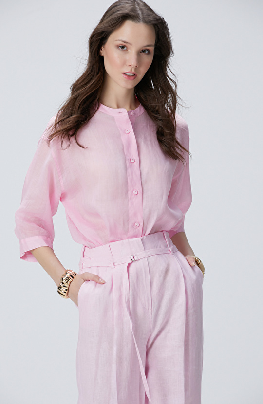 Pembe Rami Gömlek Pembe Rami Gömlek