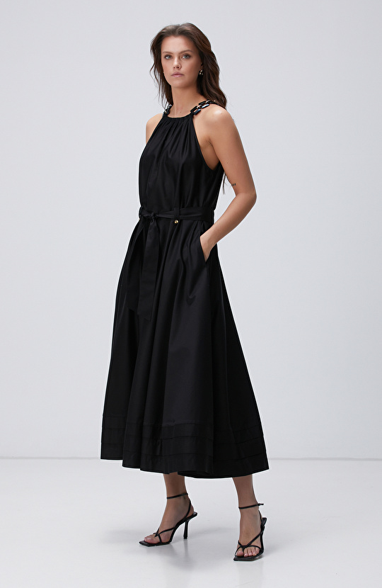 Siyah Maxi Elbise