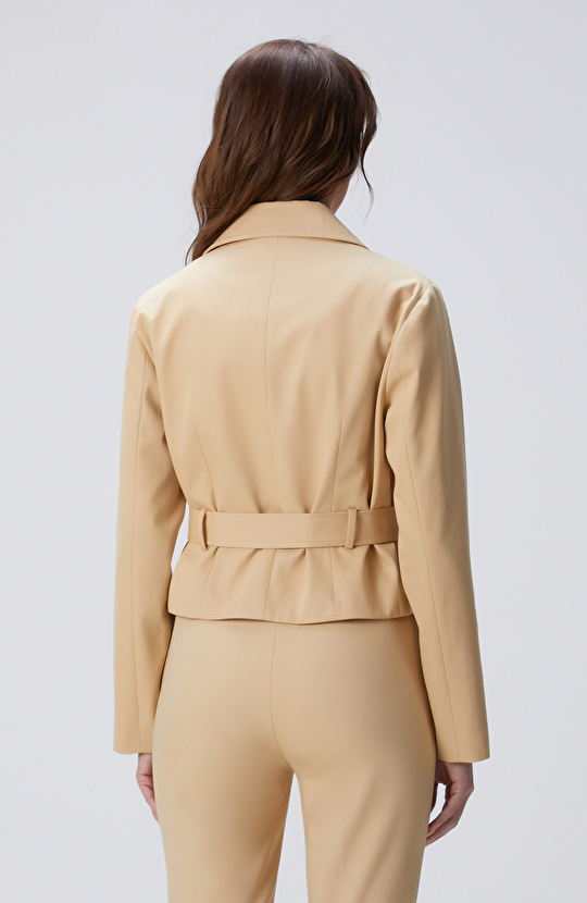 Bej Trench Coat