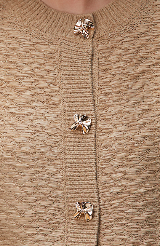 Limited Vizon Desenli Triko Yelek