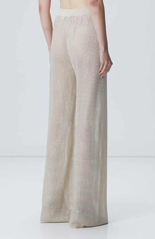 Limited Bej Triko Pantolon