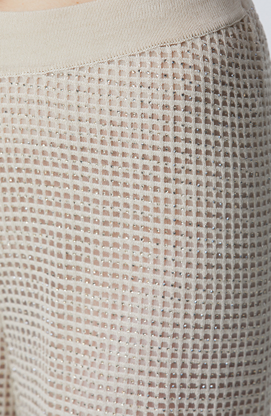 Limited Bej Triko Pantolon