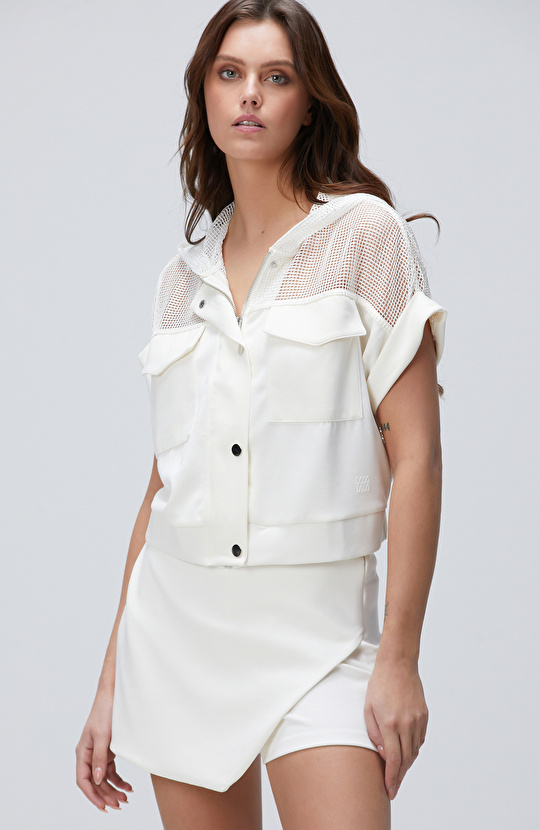 Kırık Beyaz Sweatshirt