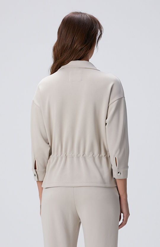 Taş Modal Karışımlı Ceket