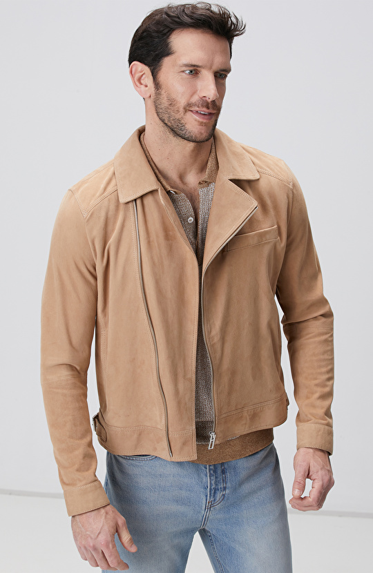 Limited Camel Süet Mont