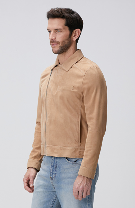 Limited Camel Süet Mont