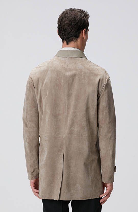 Vizon Süet Pardösü