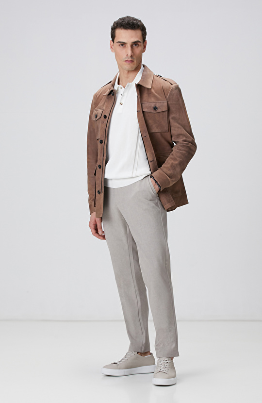 Kırık Beyaz Triko Kazak