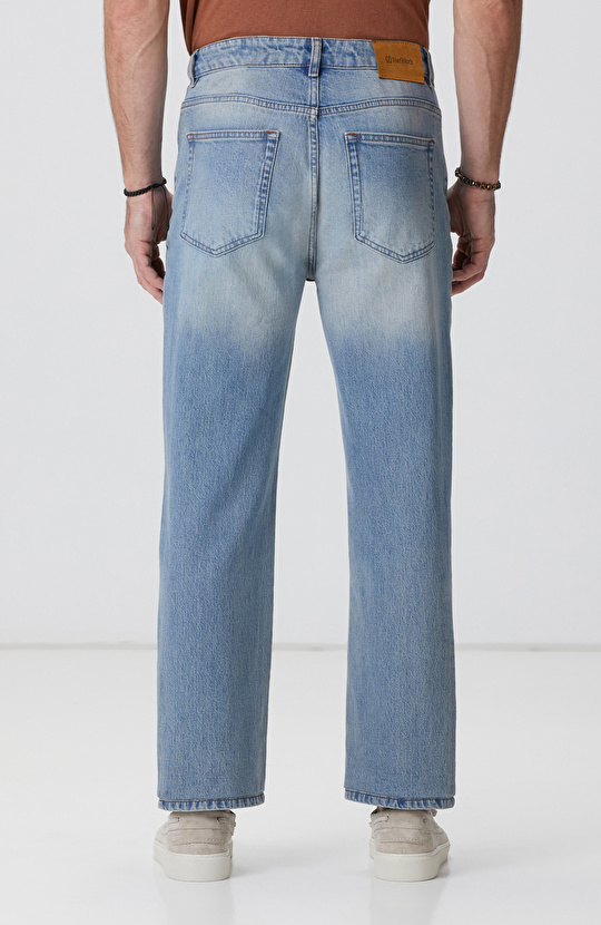 Açık Mavi Denim Pantolon