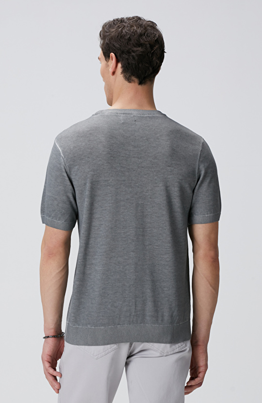 Antrasit Keten Karışımlı Kazak