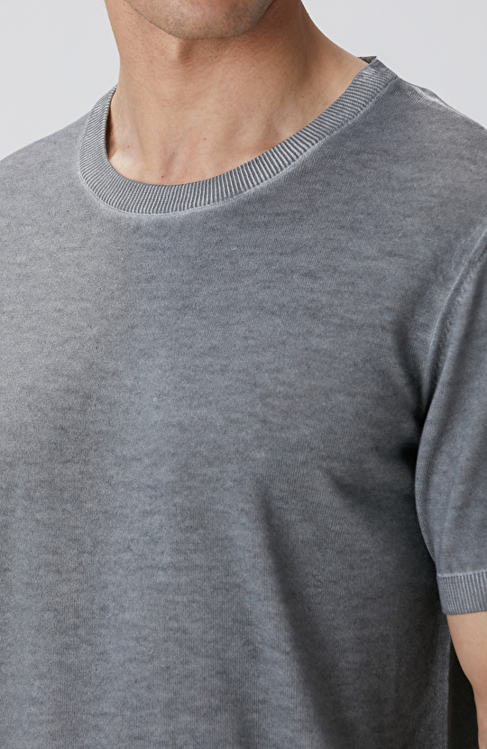 Antrasit Keten Karışımlı Kazak