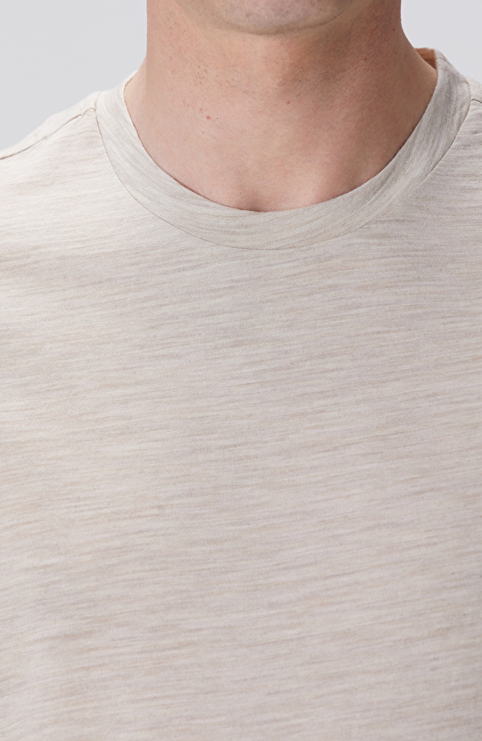 Limited Bej Yün T-shirt