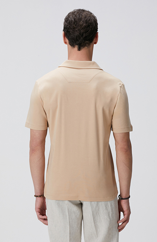 Açık Camel T-shirt