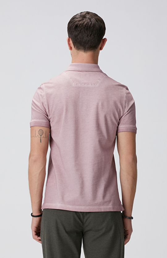 Gül Kurusu Polo Yaka T-shirt