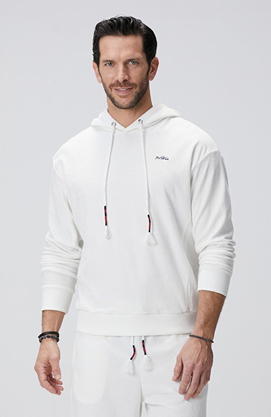 Kırık Beyaz Sweatshirt