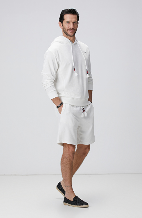 Kırık Beyaz Sweatshirt