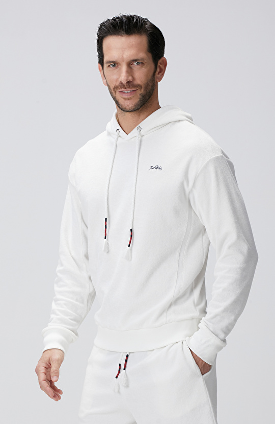 Kırık Beyaz Sweatshirt